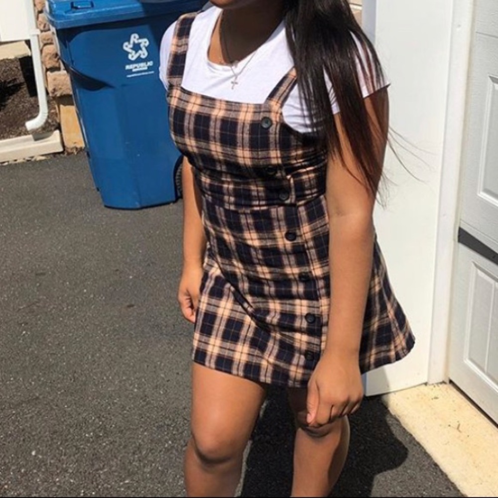 Plaid dress